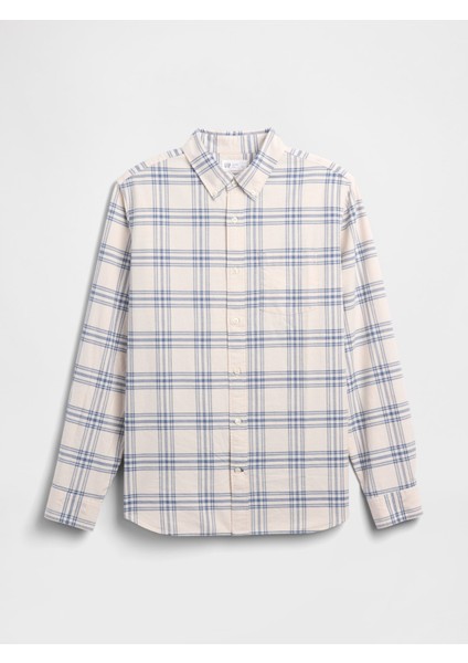 Erkek Krem Standard Fit Oxford Gömlek fiyatları