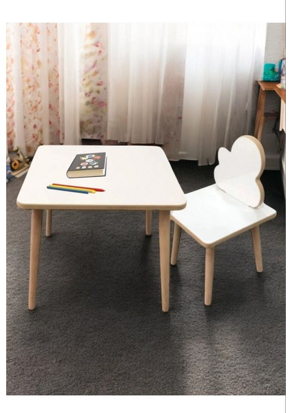 Çocuk Yaz-Sil Masa ve Sandalye Takımı