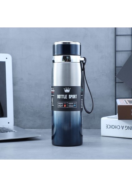 Dış Mekan Taşınabilir Halat Su Isıtıcısı, 600 ml. Gradyan Mavi (Yurt Dışından)