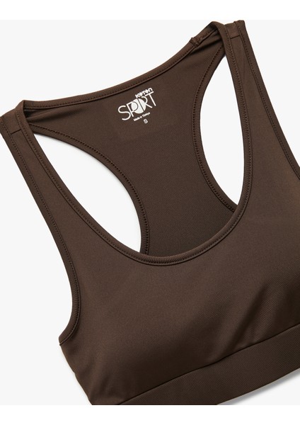 U Yaka Askılı Sporcu Sütyeni modelleri