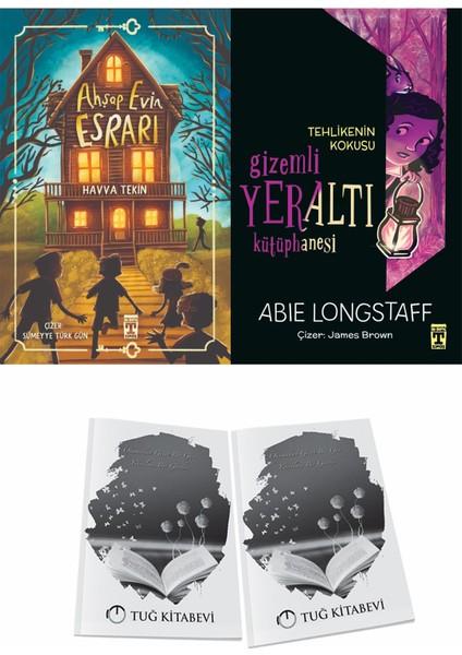 Ahşap Evin Esrarı ve Gizem Li Yeraltı Kütüphanesi 2 Tehlikenin Kokusu + Hediyeli