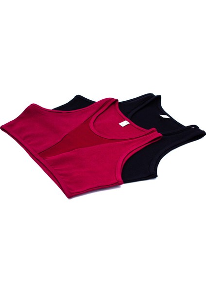 Kadın Sütyen Tüllü Pedsiz Büstiyer (%96 Pamuk - %4 Elastan) fırsatları