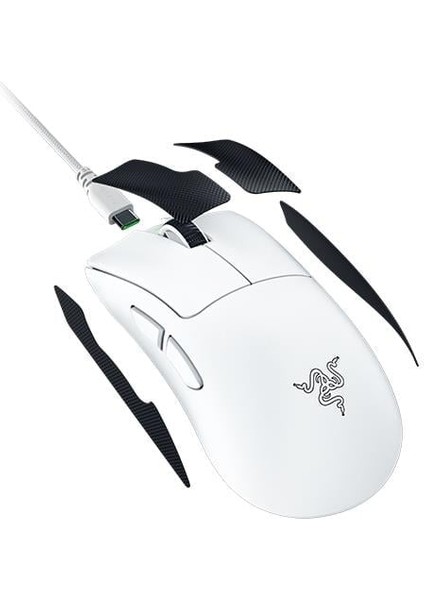 Deathadder V4 Pro Kablosuz Beyaz Mouse 8000Hz RZ01-05330200-R3G1 modelleri