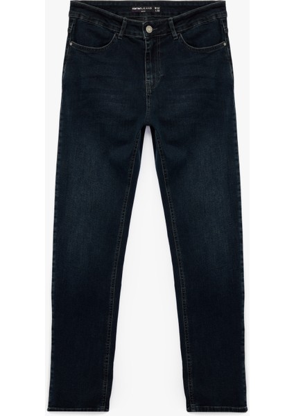 Pamuklu Normal Bel Slim Fit Jean Pantolon - Brad Jean