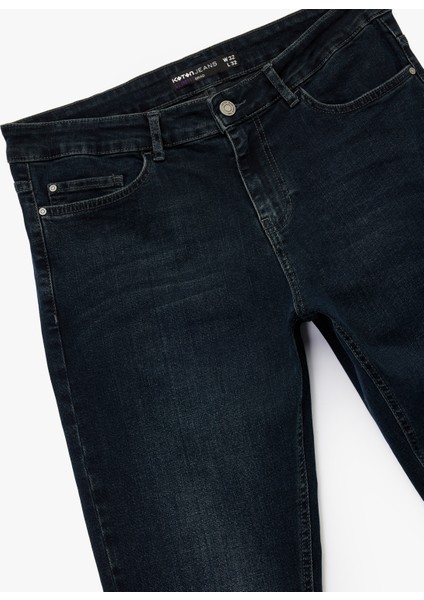 Pamuklu Normal Bel Slim Fit Jean Pantolon - Brad Jean modelleri