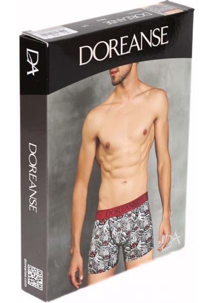 Erkek Modal Çok Renkli Baskılı Torbalı Normal Paça Boxer 1812 modelleri
