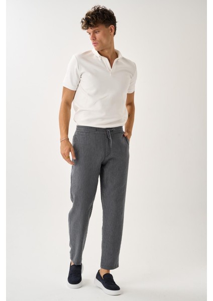 Smart Casual Dokulu Pantolon modelleri