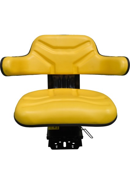 Sarı - Pm 110 Sabit Kolçaklı Ileri Geri Kızak Ayarlı Traktör Koltuğu