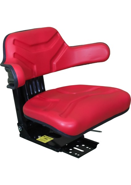 Kırmızı Pm 110 Sabit Kolçaklı Ileri Geri Kızak Ayarlı Traktör Koltuğu fiyatları