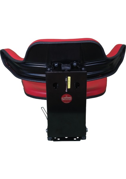 Kırmızı Pm 110 Sabit Kolçaklı Ileri Geri Kızak Ayarlı Traktör Koltuğu fırsatları