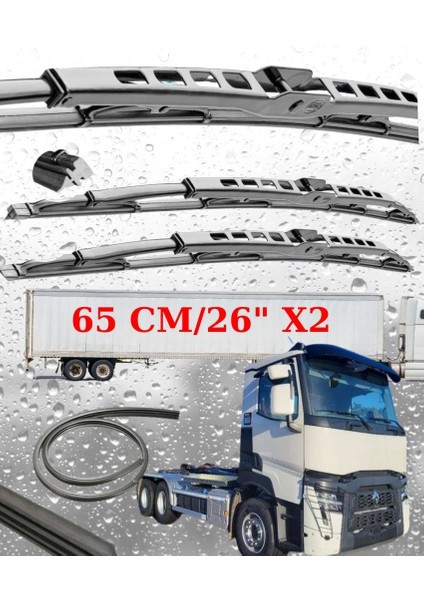 Renault C 440 Ön Silecek Süpürgesi Seti 65CM