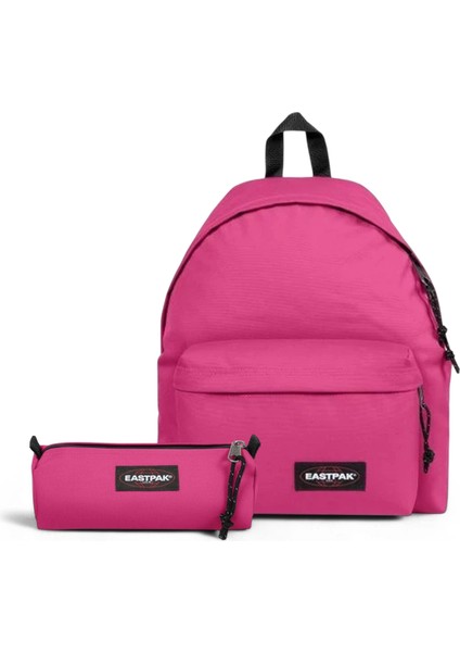 Benchmark Pink Escape Kalem Çantası ve Padded Pak'r Okul Sırt Çantası Set