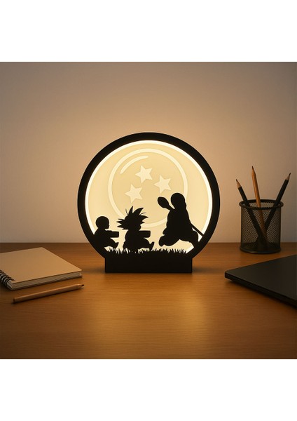 Anime Siluet Tasarımlı LED Masa Lambası fiyatları