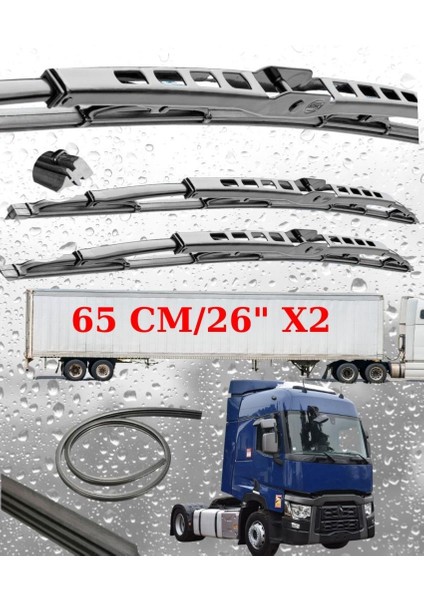 Renault T 440 Ön Silecek Süpürgesi Seti 65CM