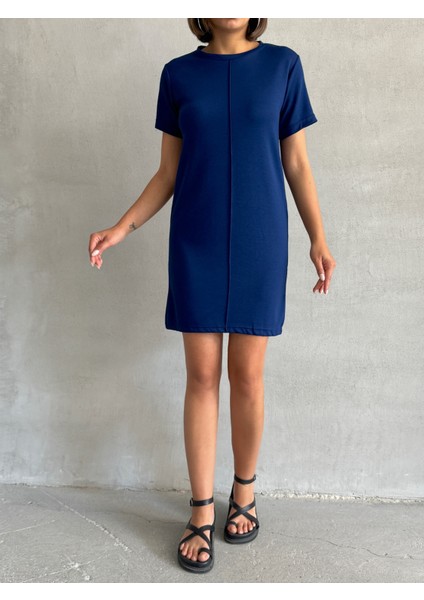 Kadın Bisiklet Yaka Soft Touch Elbise fiyatları