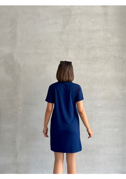 Kadın Bisiklet Yaka Soft Touch Elbise fırsatları