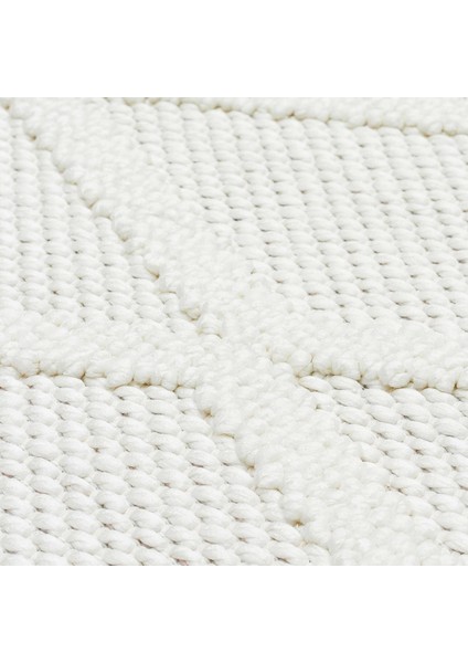 Mikanos Czy 04 Cream hav Vermez Yıkanabilir Modern Halı fırsatları