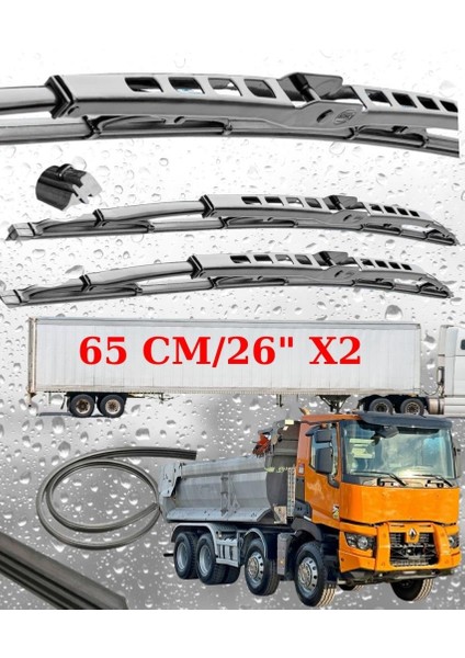 Renault C 460 Ön Silecek Süpürgesi Seti 65CM