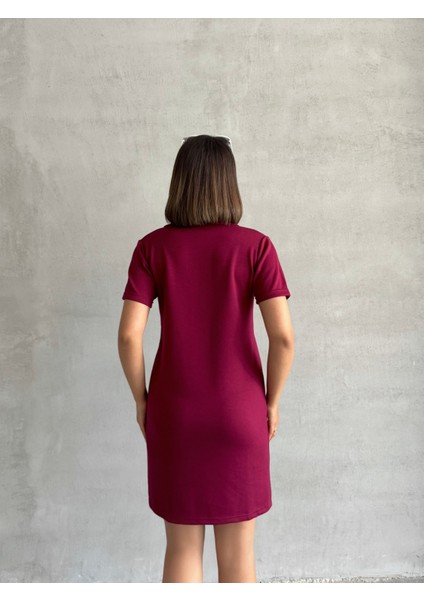 Kadın Polo Yaka Soft Touch Elbise indirimleri