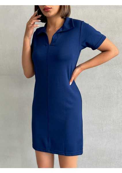 Kadın Polo Yaka Soft Touch Elbise fiyatları