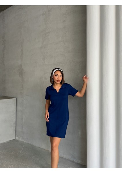 Kadın Polo Yaka Soft Touch Elbise modelleri