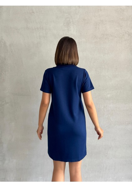 Kadın Polo Yaka Soft Touch Elbise fırsatları