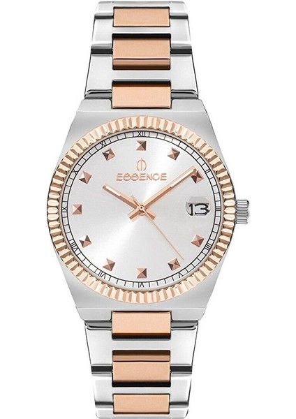 ES6802FE.530 Kadın Kol Saati – 37 mm Çelik Kasa, Mineral Cam, Tarih Göstergeli