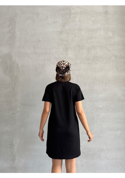 Kadın Bisiklet Yaka Soft Touch Elbise fırsatları