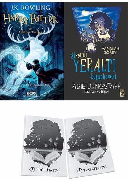 Harry Potter ve Azkaban Tutsağı ve Gizem Li Yeraltı Kütüphanesi 1 Yapışkan Görev + Hediyeli