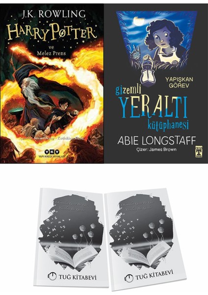 Harry Potter ve Melez Prens ve Gizem Li Yeraltı Kütüphanesi 1 Yapışkan Görev + Hediyeli