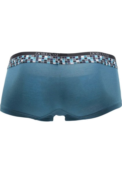 Erkek Modal Zümrüt Torbalı Mini Paça Boxer 1715 modelleri