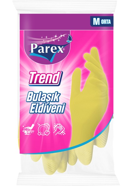 Trend Bulaşık Eldiveni Orta Boy - M Beden
