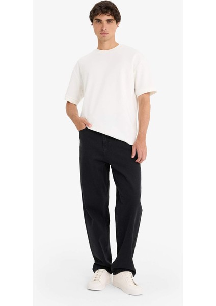 Baggy Fit Geniş Paça Jean Pantolon F2985AX25AU fiyatları