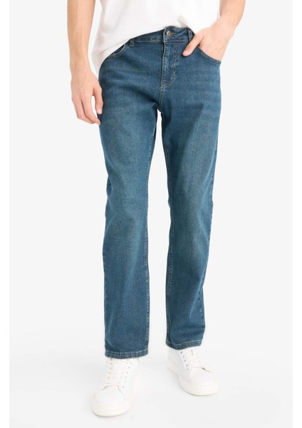Sergio Regular Fit Normal Kalıp Normal Bel Boru Paça Jean Pantolon R9026AZ25AU fiyatları
