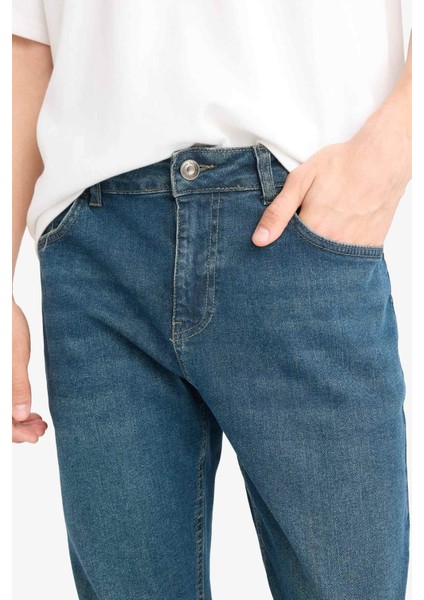 Sergio Regular Fit Normal Kalıp Normal Bel Boru Paça Jean Pantolon R9026AZ25AU modelleri