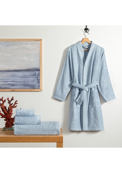 Cozy Bambu S/m Bornoz Mavi modelleri