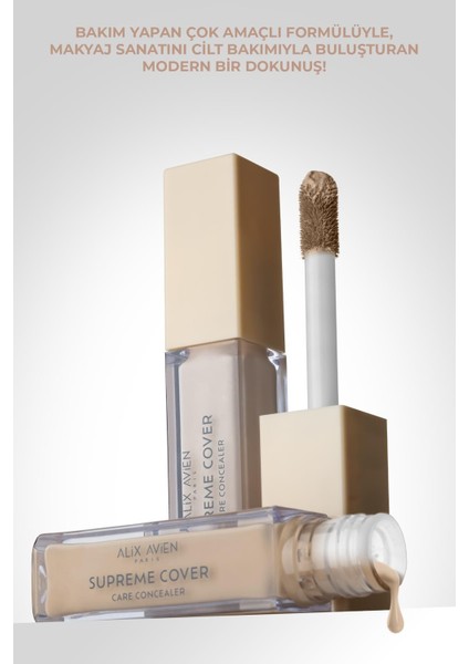 Kalıcı,nemlendirici,hücre Onarıcı Leke Karşıtı Kapatıcı - Supreme Cover Concealer 907 Creamy Biscuit indirimleri
