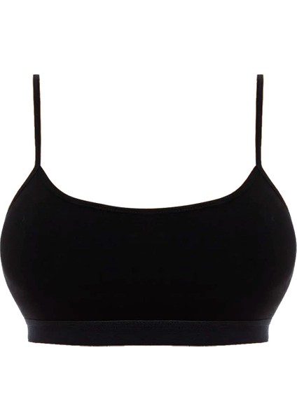 Kadın Sütyen Pedli Ince Ayarlanabilir Askılı Büstiyer (%96 Pamuk - %4 Elastan) fiyatları