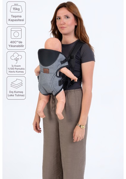Ekonomik Bebek Kanguru - Ergonomik Konfor, Kolay Kullanım ve Modern Tasarım