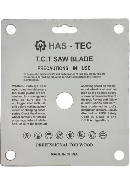 185 mm Ahşap & Sunta Kesici Testere – T.c.t Saw Blade | 185 x 1.3 x 30 mm 40T fırsatları