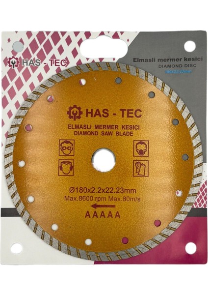 180 mm Turbo Profesyonel Elmaslı Mermer Kesici | Seramik, Porselen, Mermer ve Granit Kesici modelleri