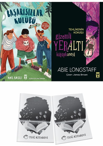 Başarısızlar Kulübü ve Gizem Li Yeraltı Kütüphanesi 2 Tehlikenin Kokusu + Hediyeli