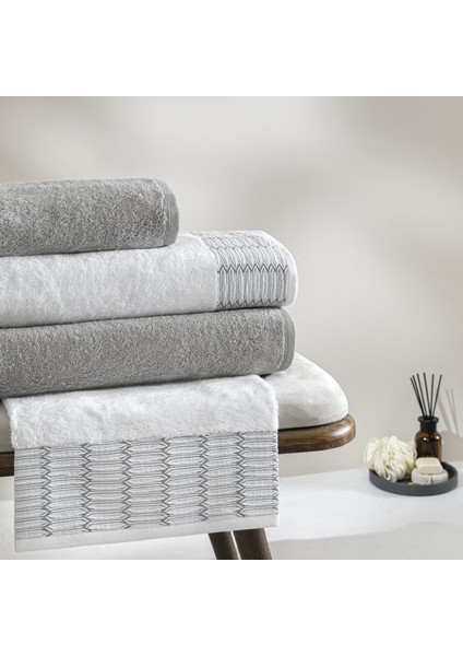 Linka Bamboo Classic Aile Seti Beyaz Gri fiyatları