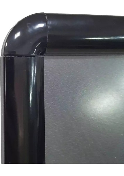 Siyah-A3 Alüminyum Çerçeve Rondo Köşe Aç Kapa Açılır Kapanır Siyah Klik Klak Çerçeve fiyatları