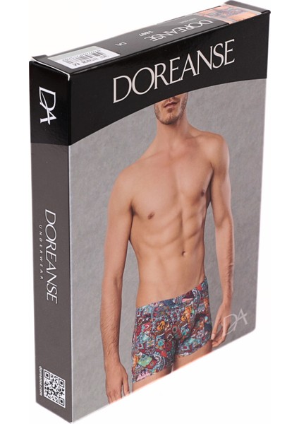 Erkek Modal Çok Renkli Baskılı Torbalı Normal Paça Boxer 1807 fiyatları