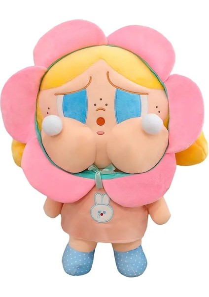 30/45/60CM Popmart Crybaby Sad Club Peluş Oyuncak Kawaii Dolgulu Bebekler Anime Sevimli Cry Bebek Karikatür Yastığı Ev Dekoru : 30CM/ Crybaby (Yurt Dışından)