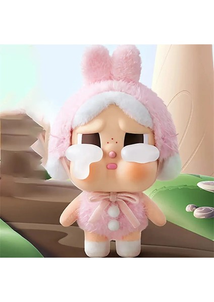 Popmart Crybaby Crying Again Serisi Vinil Oyuncaklar Kawaii Anime Action Figür Caixa Caja Sürpriz Su Dolls Kızlar Cry Baby-E (Yurt Dışından)