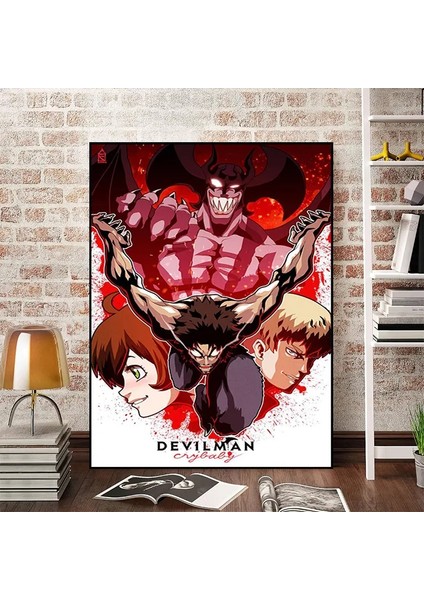 Ev Dekorasyonları Şeytan Crybaby Poster Duvar Poster Poster Oda Dekoru Tablo Dekasyonu Dekorasyon Duvar Dekoratif Resimleri Sanat Boyut (Inç): 40X60CM Frame/ S2076 (Yurt Dışından)