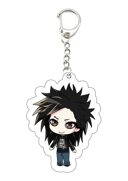 Popüler Şarkıcı Bill Tom Kaulitz Aksesuarlar Için Keyasyon Anahtarlığı Çanta Akrilik Kolye Tokio Otel Anahtar Yüzük Zincirleri Hayranlar Saklığı: Tokio Hotel 8 (Yurt Dışından)