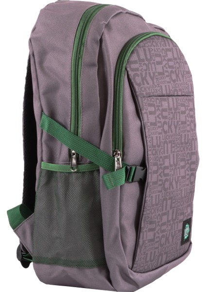 Moods Up Lucky Su Geçirmez Kumaşlı 15.6 inç Laptop Uyumlu Okul Sırt Çantası Gri fiyatları